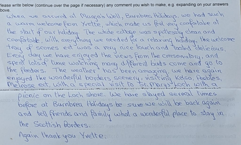 A review from a guest