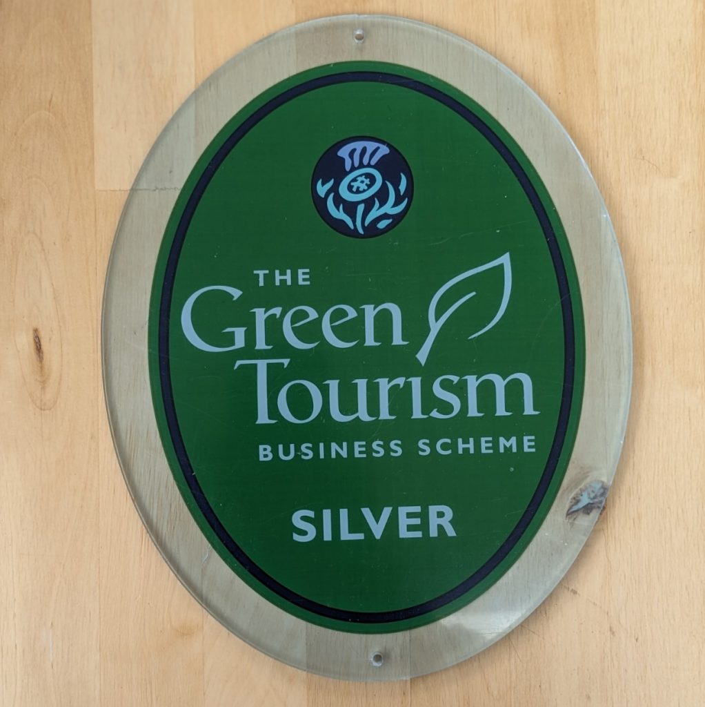 We at Burnbrae Holidays have achieved the Green Tourism Silver Award.