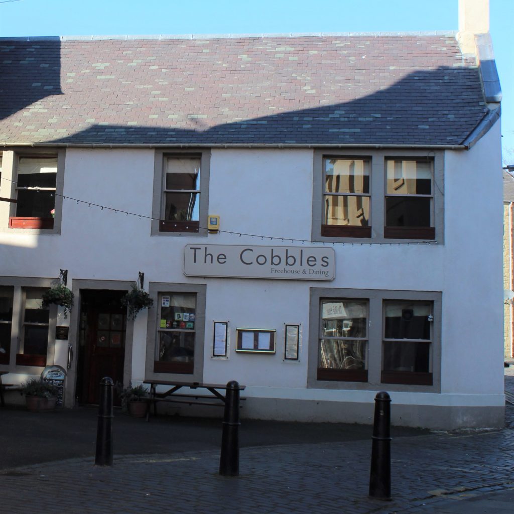 The cobbles pub in Kelso