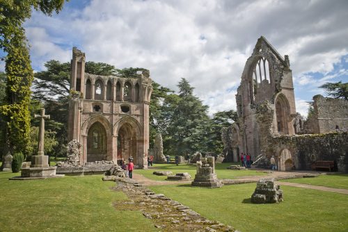 Dryburgh Abbey in the Scottish Borders